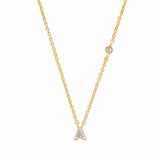 TAI JEWELRY | CZ Initial Necklace | Necklace |