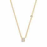 TAI JEWELRY | CZ Initial Necklace | Necklace |