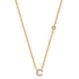 TAI JEWELRY | CZ Initial Necklace | Necklace |