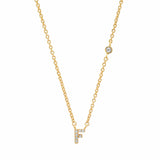 TAI JEWELRY | CZ Initial Necklace | Necklace |