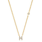 TAI JEWELRY | CZ Initial Necklace | Necklace |