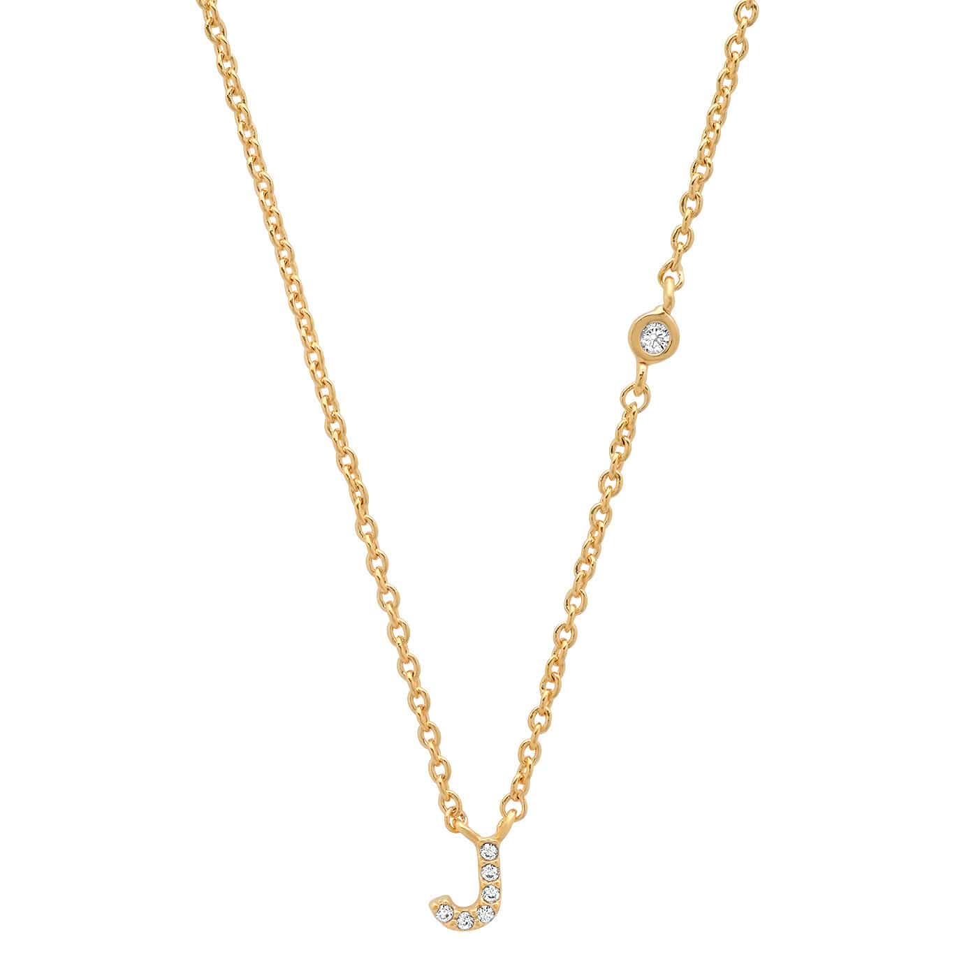 TAI JEWELRY | CZ Initial Necklace | Necklace |