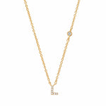 TAI JEWELRY | CZ Initial Necklace | Necklace |