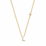 TAI JEWELRY | CZ Initial Necklace | Necklace |