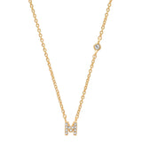 TAI JEWELRY | CZ Initial Necklace | Necklace |