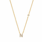 TAI JEWELRY | CZ Initial Necklace | Necklace |