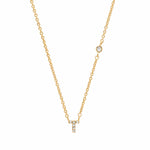 TAI JEWELRY | CZ Initial Necklace | Necklace |