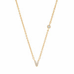 TAI JEWELRY | CZ Initial Necklace | Necklace |