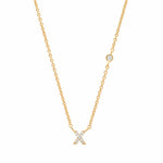 TAI JEWELRY | CZ Initial Necklace | Necklace |