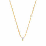 TAI JEWELRY | CZ Initial Necklace | Necklace |