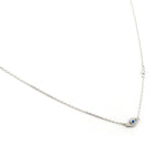 TAI JEWELRY | CZ Mini Evil Eye Pendant Necklace | Necklace |