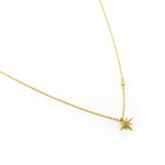TAI JEWELRY | CZ Starburst Pendant Necklace | Necklace |