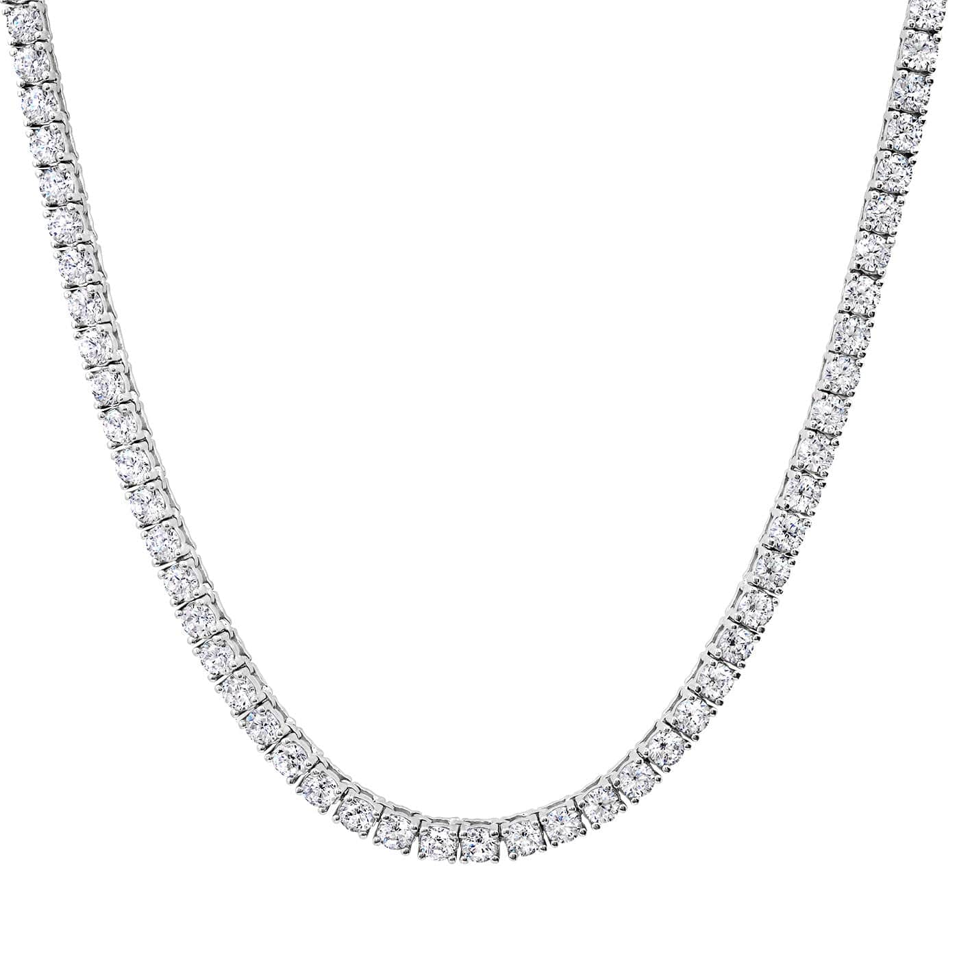 TAI JEWELRY Necklace CZ Tennis Necklace-3MM