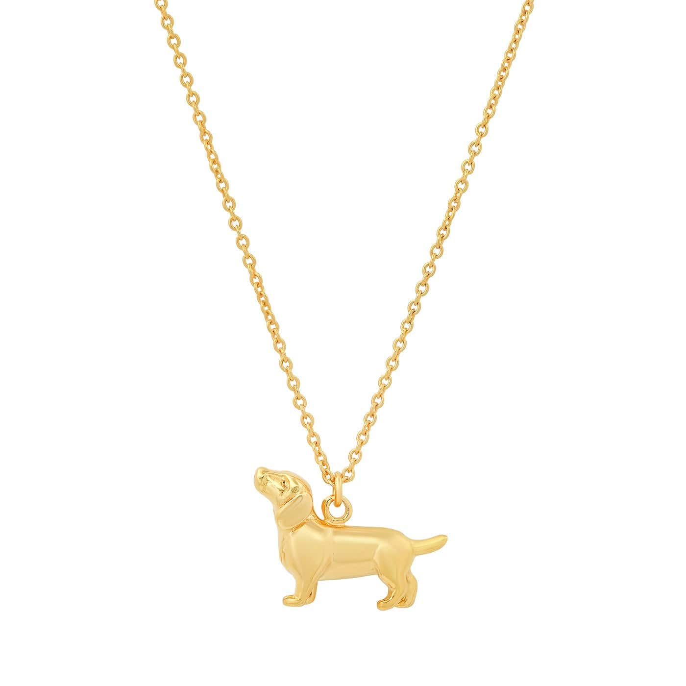 TAI JEWELRY Necklace Dachshund Dog Pendant Necklace