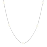 TAI JEWELRY | Delicate Pearl Station Necklace | Necklace |