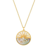 TAI JEWELRY Necklace Early Sunrise Pendant Necklace