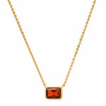 TAI JEWELRY | East West Gemstone Bezel Necklace | Necklace |