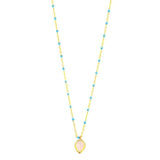 TAI JEWELRY Necklace Enamel Necklace With Stone Charm