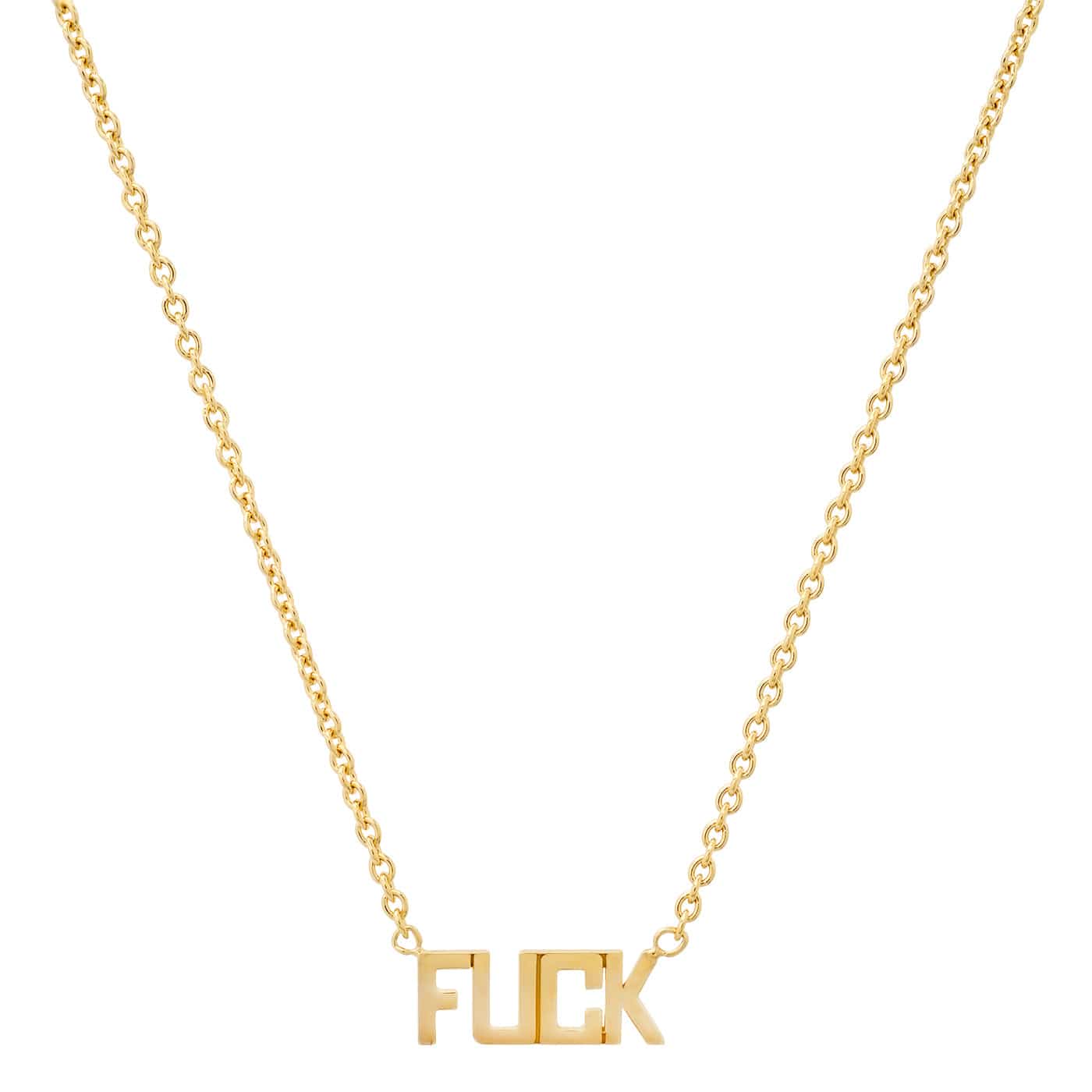 TAI JEWELRY Necklace F$#K Necklace