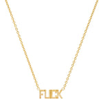 TAI JEWELRY | F$#K Necklace | Necklace |