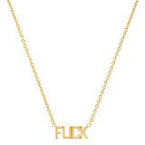 TAI JEWELRY Necklace F$#K Necklace