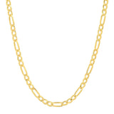 TAI JEWELRY Necklace Gold Figaro Chain Necklace