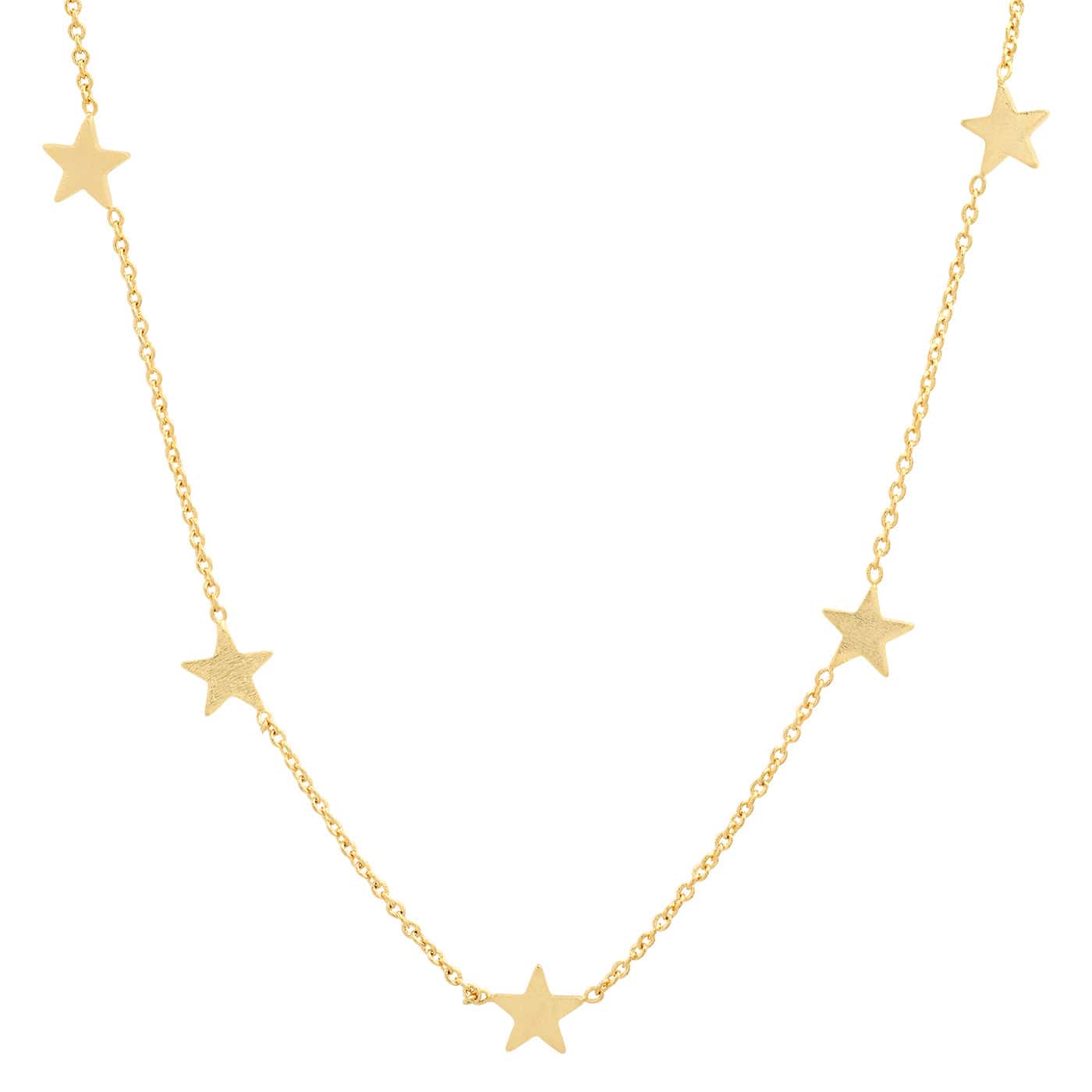 TAI JEWELRY Necklace Gold Five Star Necklace