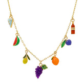 TAI JEWELRY | Fruit Festival Charm Necklace | Necklace |