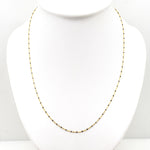 TAI JEWELRY | Gold Vermeil 34" Enamel Beaded Necklace (Black) | Necklace |