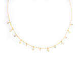 TAI JEWELRY | Charm Drop Choker | Necklace |