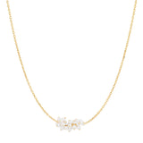 TAI JEWELRY | Gold Vermeil Chain with Freshwater Pearl Cluster | Necklace |