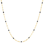 TAI JEWELRY | Gold Vermeil Sparkle Chain with Enamel Stations | Necklace |