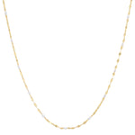 TAI JEWELRY | Gold Vermeil Sparkle Chain with Enamel Stations | Necklace |