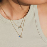 TAI JEWELRY | Hamsa and Pear-shaped Stone Necklace | Necklace |