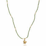TAI JEWELRY Necklace Handmade Beaded Necklace With Angel Dangle
