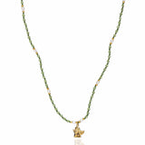 TAI JEWELRY Necklace Handmade Beaded Necklace With Angel Dangle