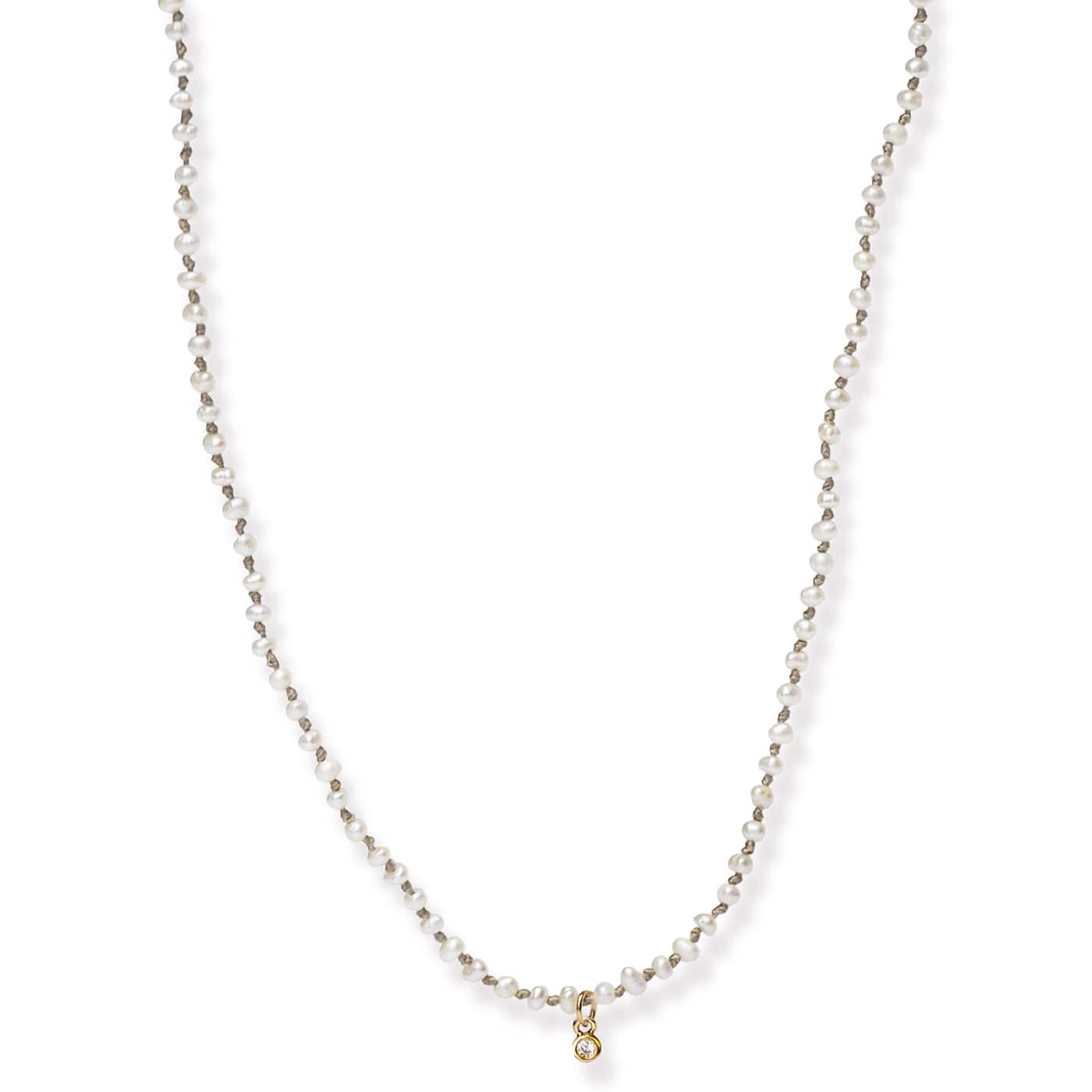 TAI JEWELRY Necklace -2 Handmade Beaded Necklace With Dangle Accent