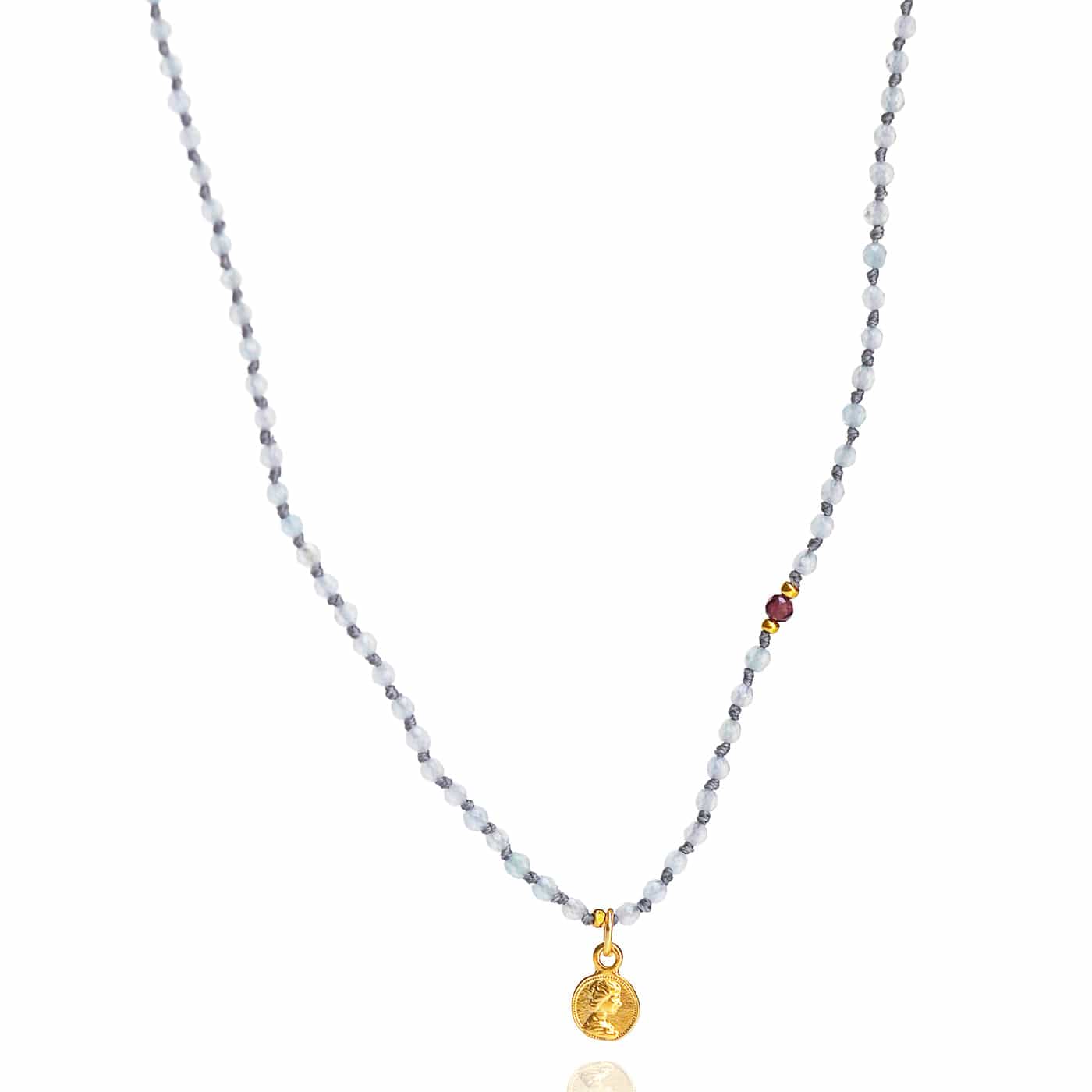 TAI JEWELRY | Handmade Beaded Necklace With Dangle Accent | Necklace |