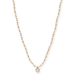 TAI JEWELRY | Handmade Beaded Necklace With Glass Stone Accent | Necklace |