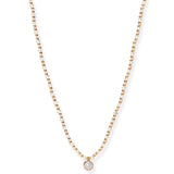 TAI JEWELRY | Handmade Beaded Necklace With Glass Stone Accent | Necklace |