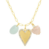 TAI JEWELRY Necklace Heart Charm Necklace