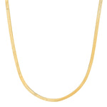 TAI JEWELRY Necklace Gold Herringbone Chain Necklace