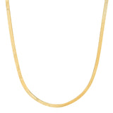 TAI JEWELRY Necklace Gold Herringbone Chain Necklace