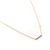 TAI JEWELRY Necklace Lapiz Horizontal Bar Necklace