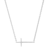 TAI JEWELRY | Horizontal Cross Necklace | Necklace |