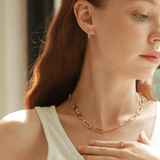 TAI JEWELRY | Large Oval Link Chain Necklace | Necklace |