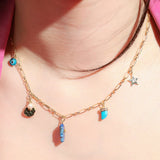 TAI JEWELRY Necklace Lucky Star Charm Necklace