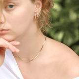 TAI JEWELRY | Medium Width Herringbone Necklace | Necklace |