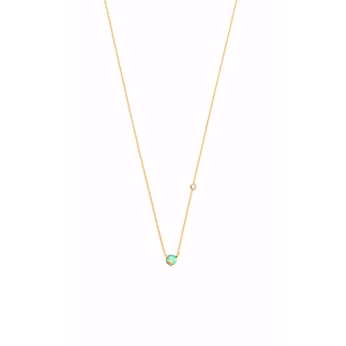 TAI JEWELRY Necklace Mini Opal Pendant Necklace