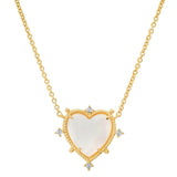TAI JEWELRY | Mother of Pearl Heart Necklace | Necklace |
